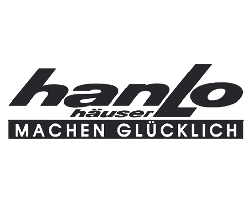 Hanlo schwarz weiss Logo