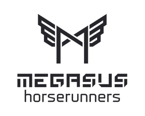 megasus schwarz weiss Logo
