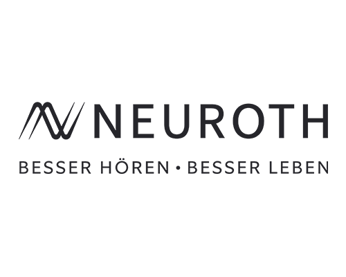 schwar weiss logo des kunden neuroth